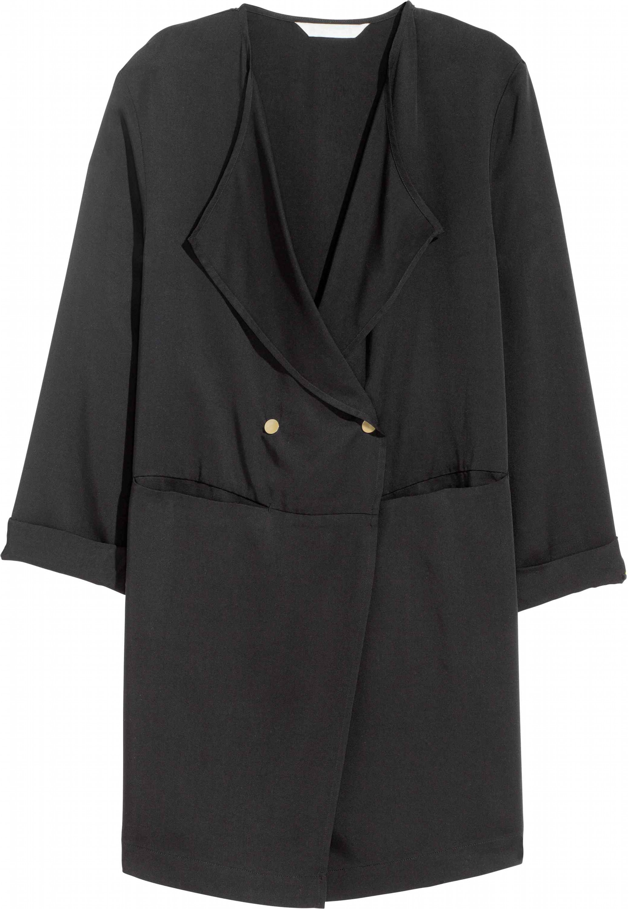 

Тренч H&M 3918984 36 Черный