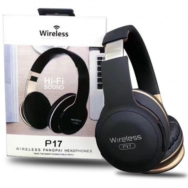 

Беспроводные Наушники Wireless P17 Black Plus