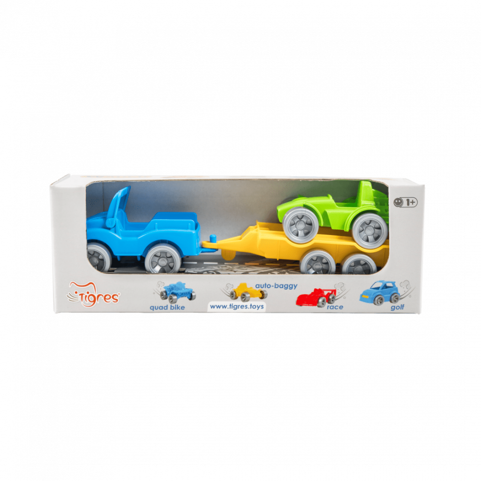 Детский игровой набор авто эвакуатор "Kid cars Sport" 39544 джип и ...