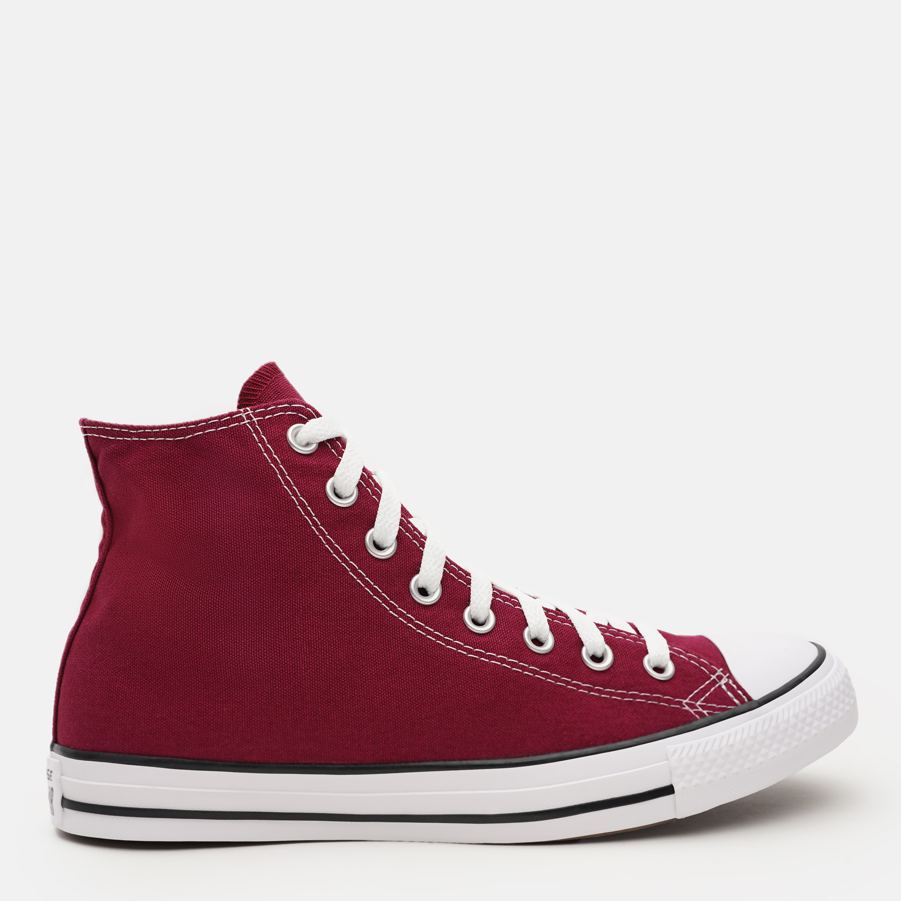 Акція на Чоловічі кеди високі Converse All Star Hi Maroon M9613C 42 (8.5) 27 см Бордові від Rozetka