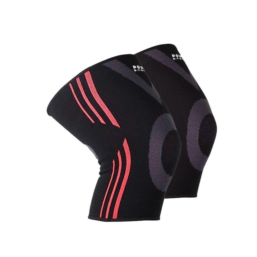 

Эластические наколенники (пара) Power System PS-6021 Knee Support Evo XL, Black/Orange