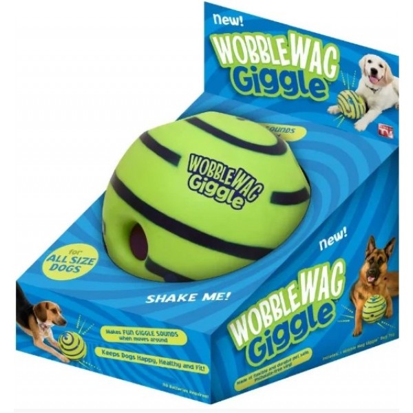 

Игрушка для собак Top Trends Wobble Wag Giggle Хихикающий мяч для собак