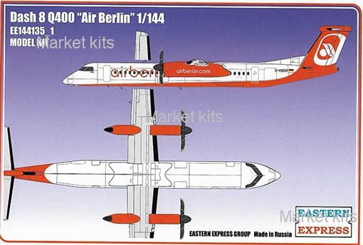 

Авиалайнер Dash 8 Q400 "Air Berlin" 1:144 Eastern Express (EE144135-01)