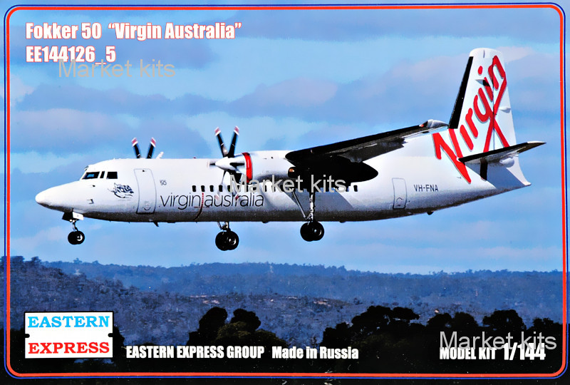 

Пассажирський самолет Fokker 50 Virgin Australia 1:144 Eastern Express (EE144126-05)