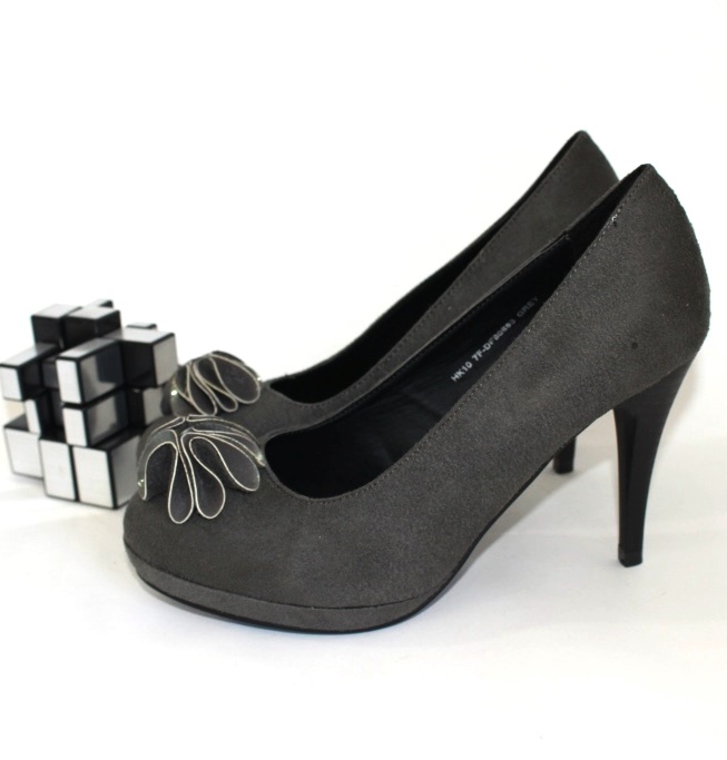 

Туфли модельные Hkr Ladys 7*80883 GREY 36 23.0см серый
