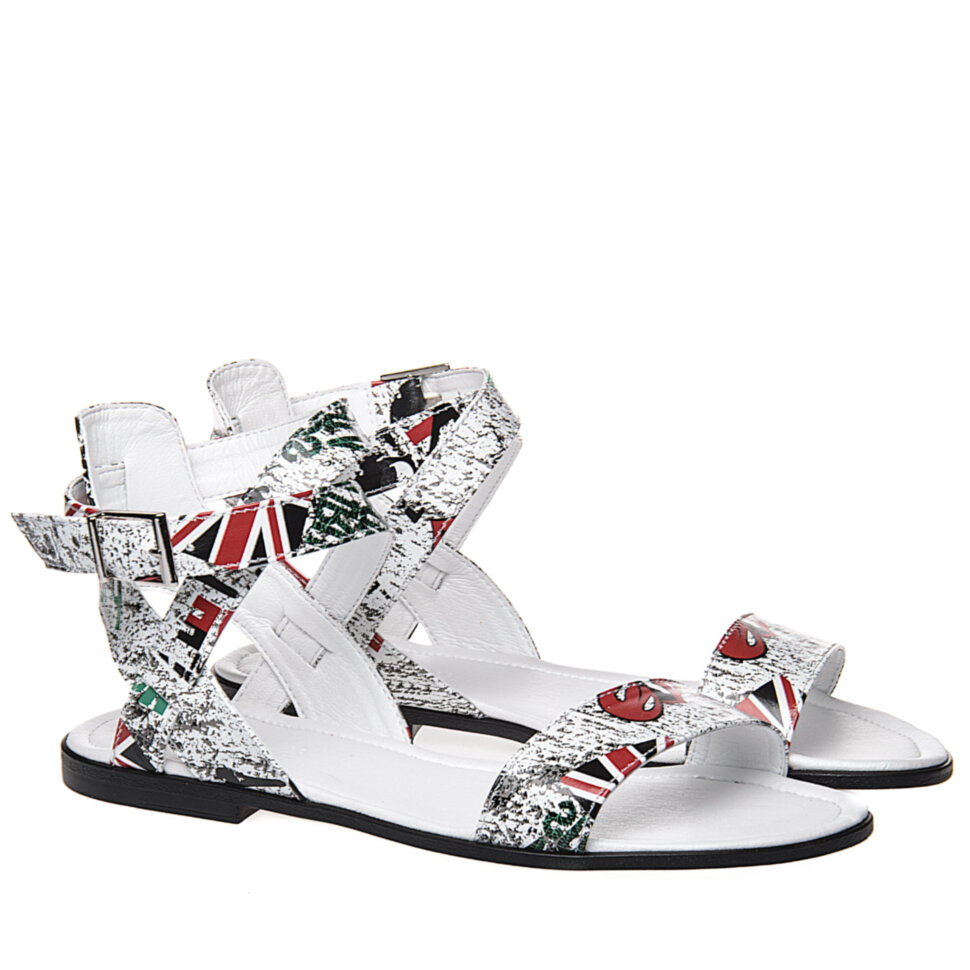 

Босоножки La Rose 316 36(23,5 см) Белая кожа газета