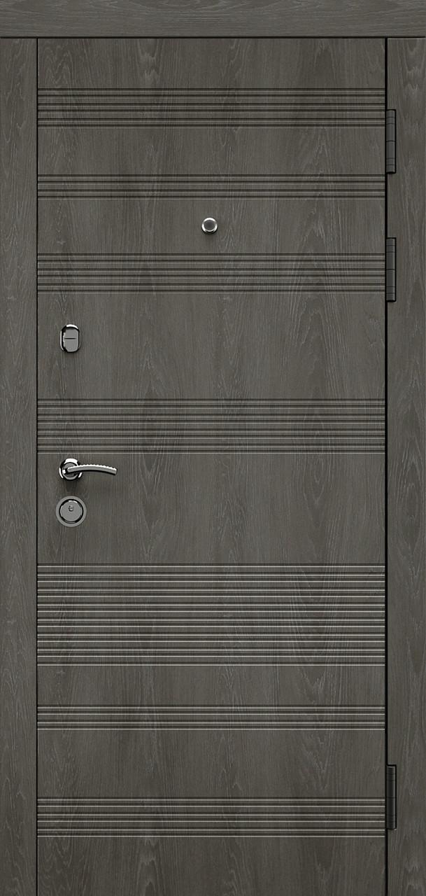 

Двері вхідні SARMAK MODERN Фрея Квартира Стандарт N 850х2040 Дуб графіт
