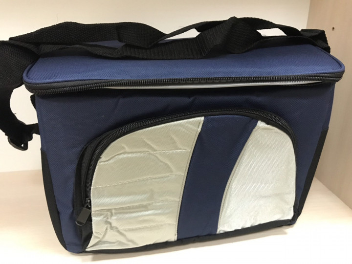 

Термосумка Cooling Bag 377 B, сумка холодильник на 9 л., Синяя