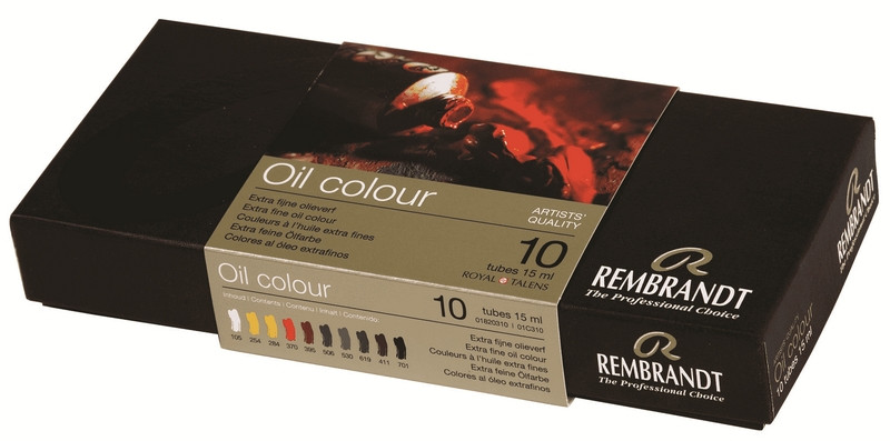 

Краски масляные Royal Talens Rembrandt набор 10цвx15мл (8712079231316)