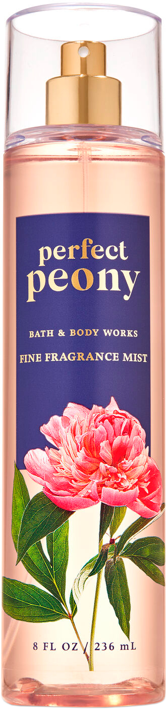 Акція на Спрей для тела с блестками Bath&Body Works Perfect Peony Концентрированный аромат пионов 250 мл (0667552243165) від Rozetka UA