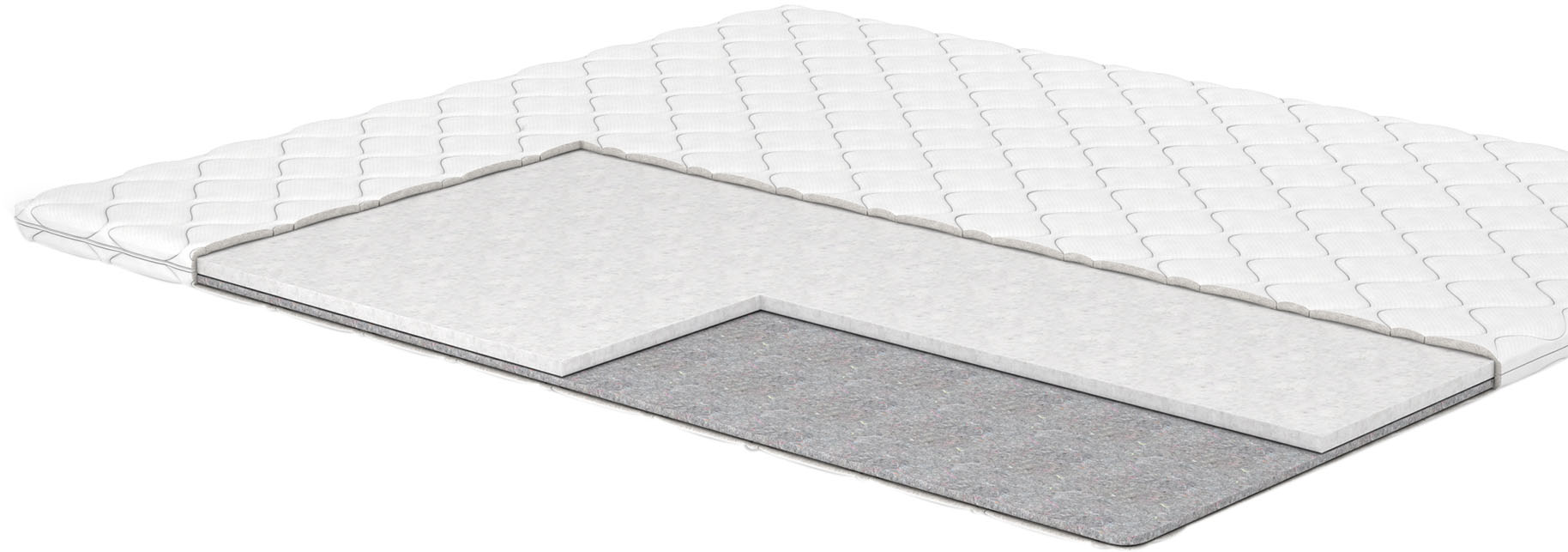 Тонкий матрас-топпер Smart Mattresses Eco Linen 110 х 190 см (20212808 ...