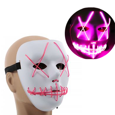 

Неоновая Маска для вечеринок с подсветкой UFT LED Mask 1 Pink