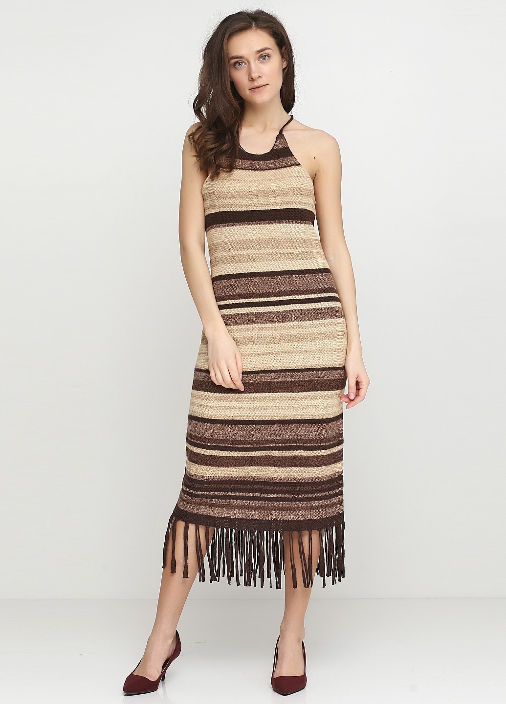 

Платье RALPH LAUREN ХS бежевое/коричневое 2105674