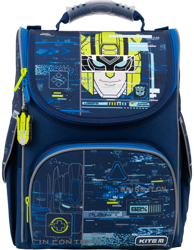 Рюкзак каркасный Kite для мальчика 35х25х13 см 11.5 л Transformers ...