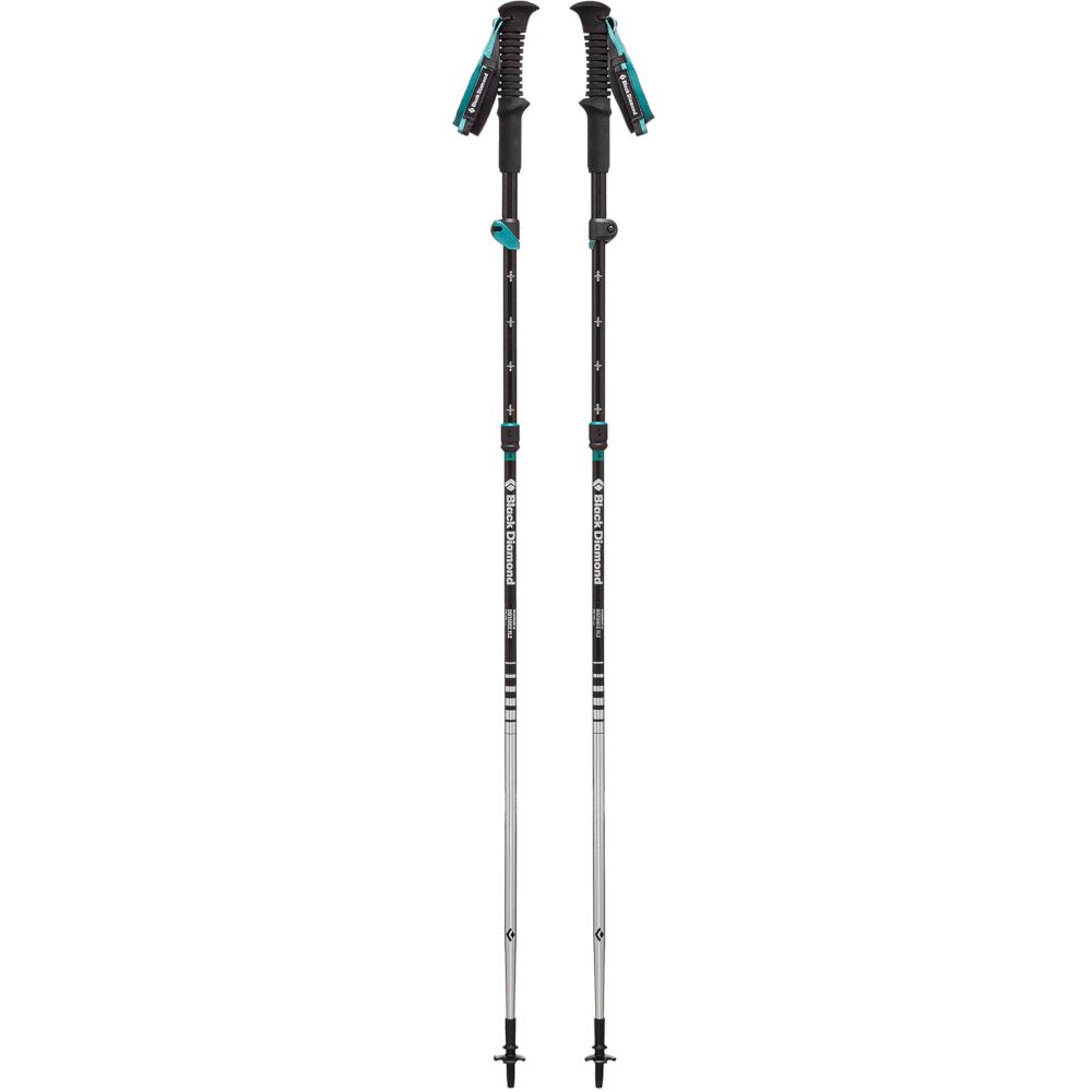 

Трекинговые палки женские Black Diamond W Distance FLZ 105-125 Black-Grey BD 112207-125