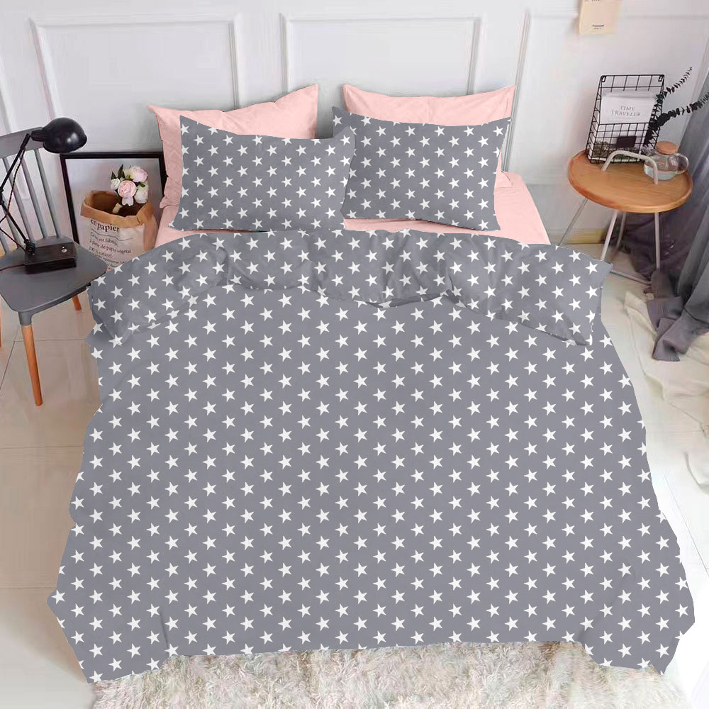 

Комплект постельного белья Cosas натурального Stars B Grey El Rose 160х220