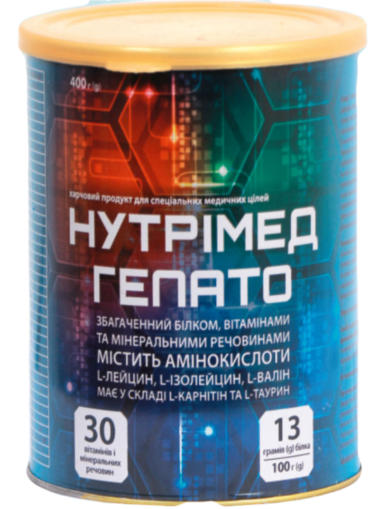 

Медицинская белковая смесь Divit Nutraceuticals Нутримед Гепато
