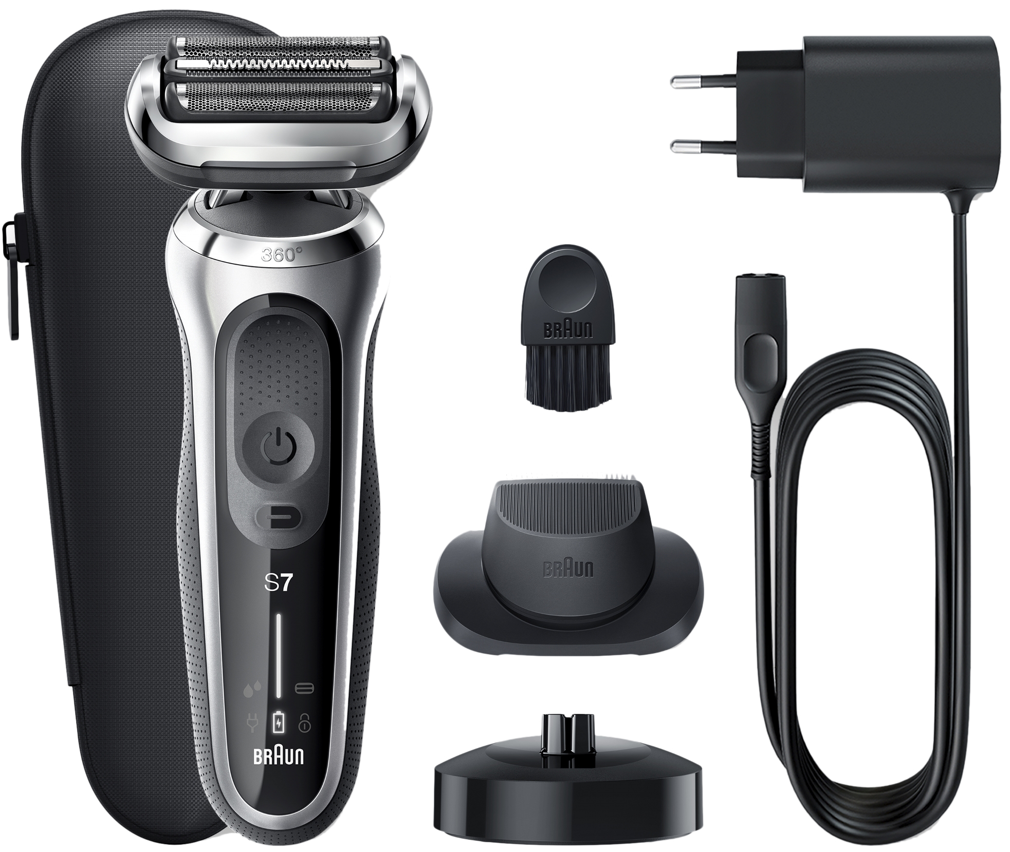 

Электробритва BRAUN Series 7 70-S4200cs SILVER/BLACK