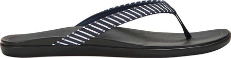 

Женские вьетнамки, сланцы OluKai Ho'opio Flip-Flop Trench Blue/Stripe Synthetic 37