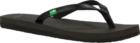 

Женские вьетнамки, сланцы Sanuk Yoga Spree 4 Flip Flop Black Synthetic 39