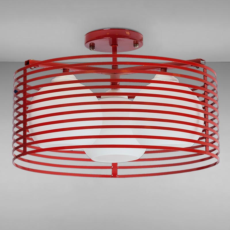 

Люстра потолочная Light House LS-15073-3 КРАСНЫЙ