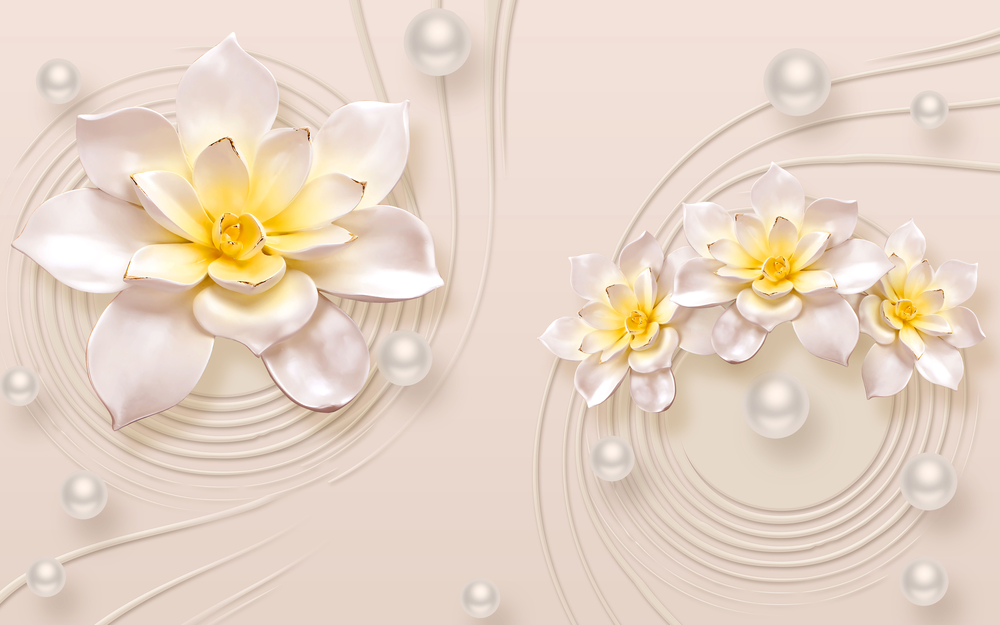 

Фотообои 3D '3Д Цветы' (5361) , Мелкий песок
