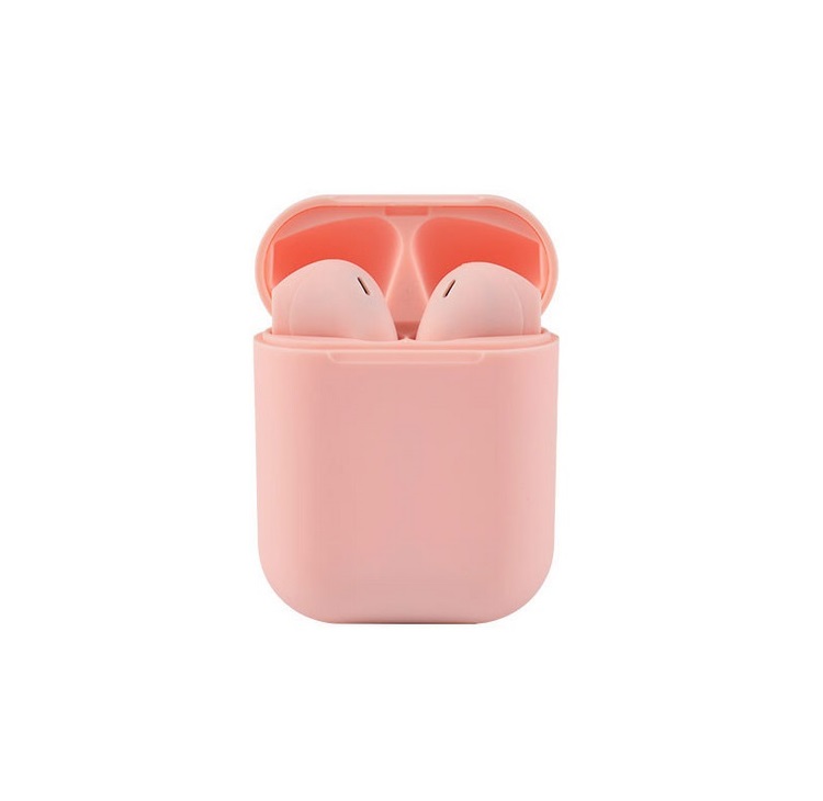

Беспроводные сенсорные Bluetooth 5.0 наушники в кейсе TWS i12 inPods Pink