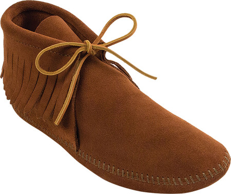 

Мужские ботинки Minnetonka Two Button Hardsole Boot Brown Suede 40