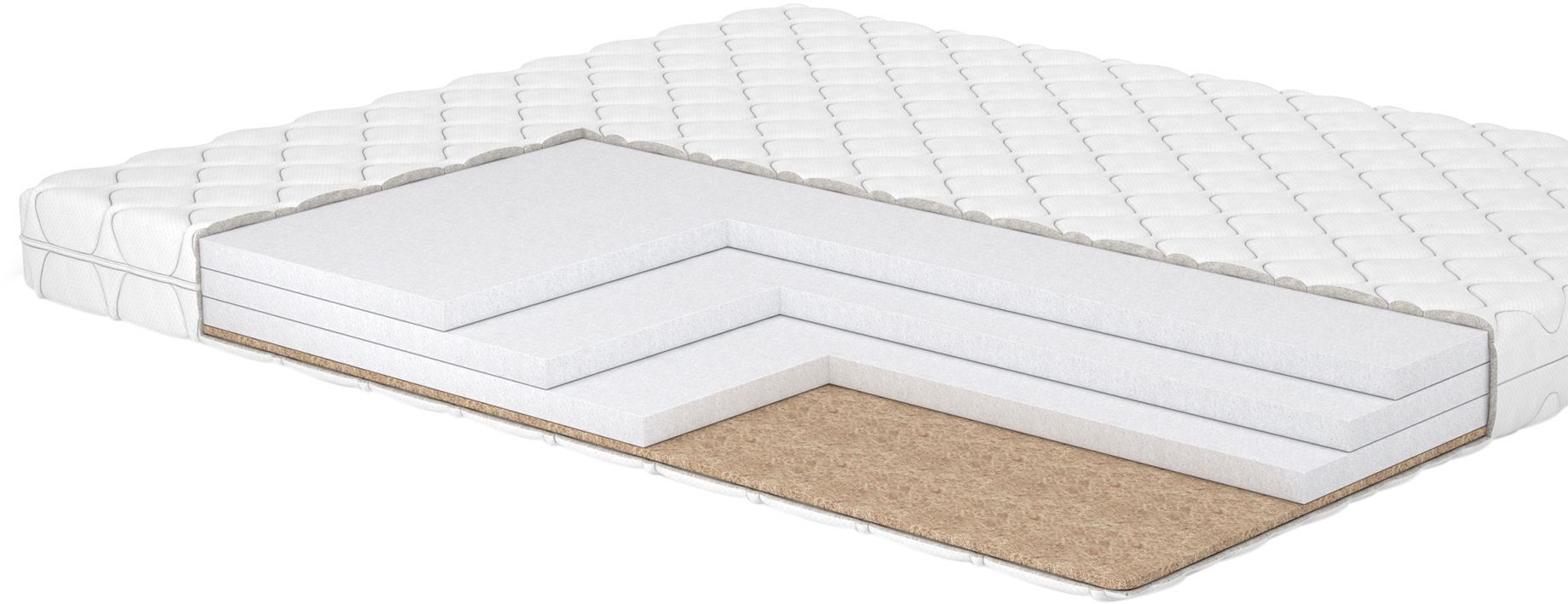 Матрац безпружинний Smart Mattresses AeroSoft Cocos 120х200 см ...