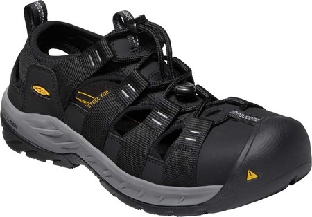 

Мужские сандалии KEEN Utility Atlanta II Cooler Steel Toe Sandal Black/Steel Grey Synthetic/Mesh 40.5