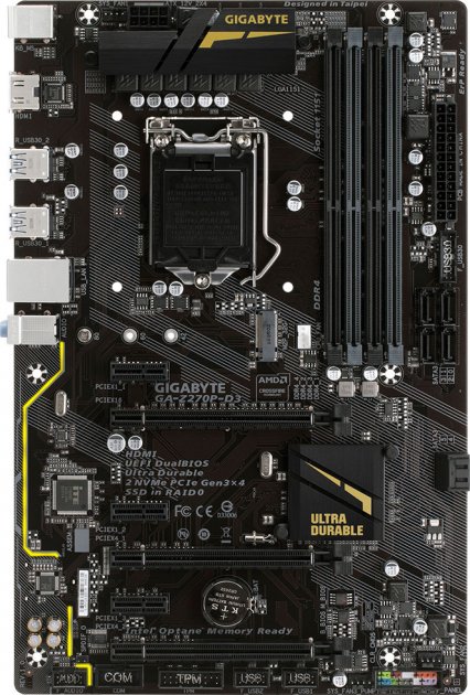 Gigabyte z270p d3 совместимость