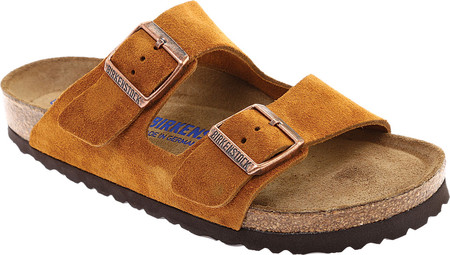

Мужские шлепанцы Birkenstock Arizona Suede with Soft Footbed Mink Suede 46
