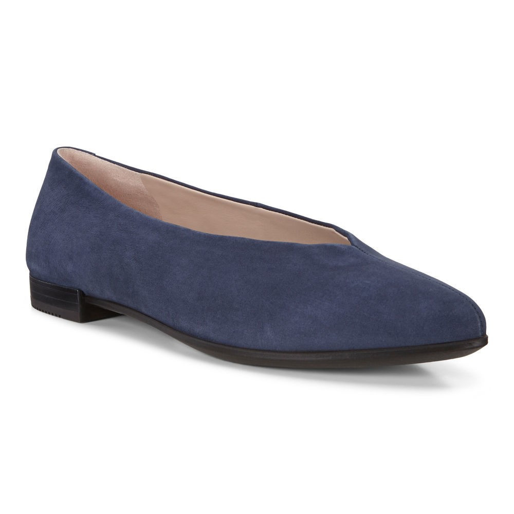 Туфли женские без каблука ECCO Shape Pointy Ballerina Night Sky ...