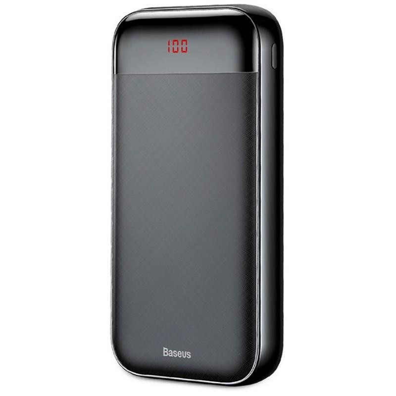 

Повербанк BASEUS Mini Cu with diital display 20000mAh |2USB, Type-C/Lightning, PD/QC, 2.1A| Black