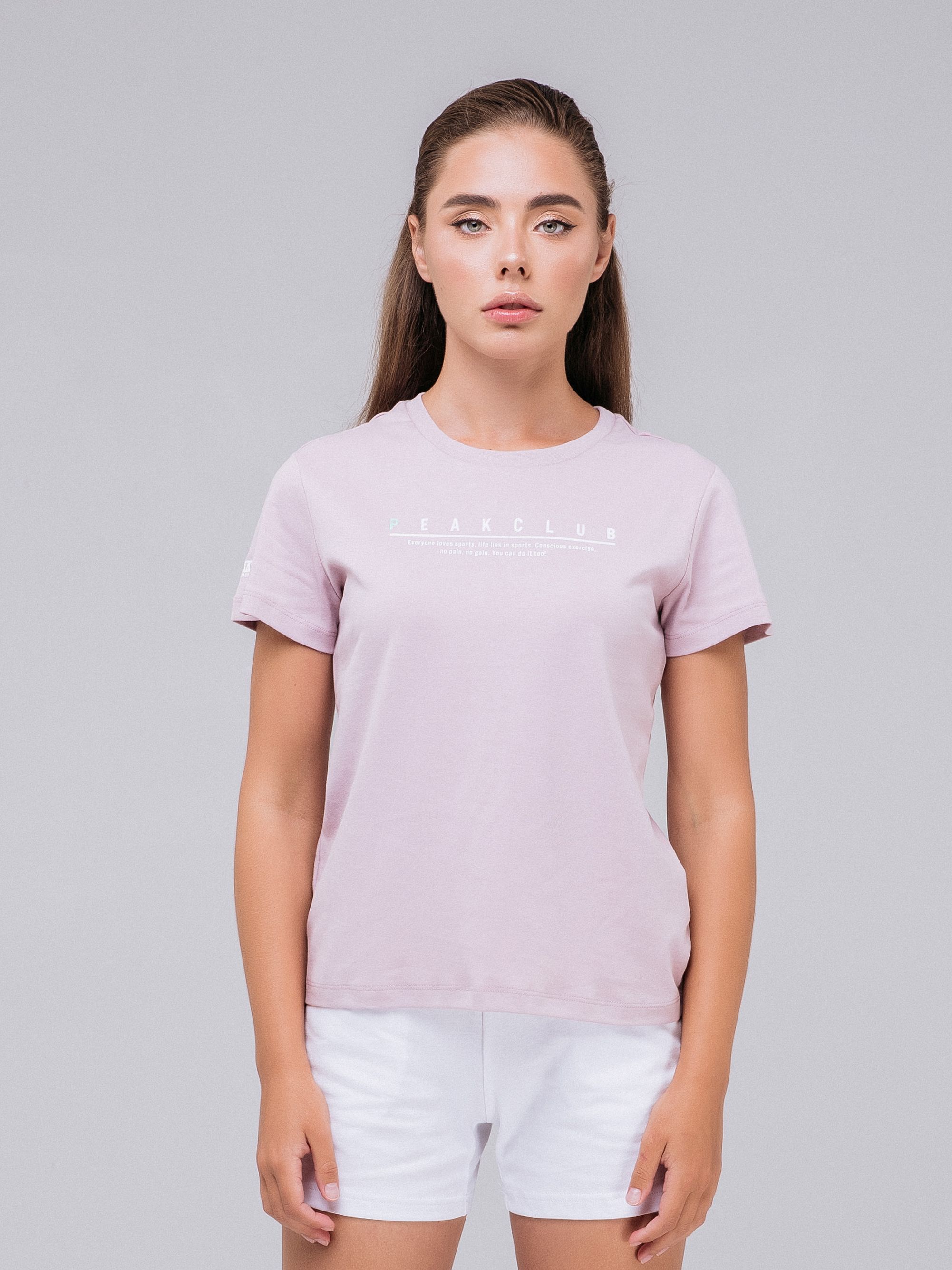 

Футболка PEAK FW601262-PIN S Розовая