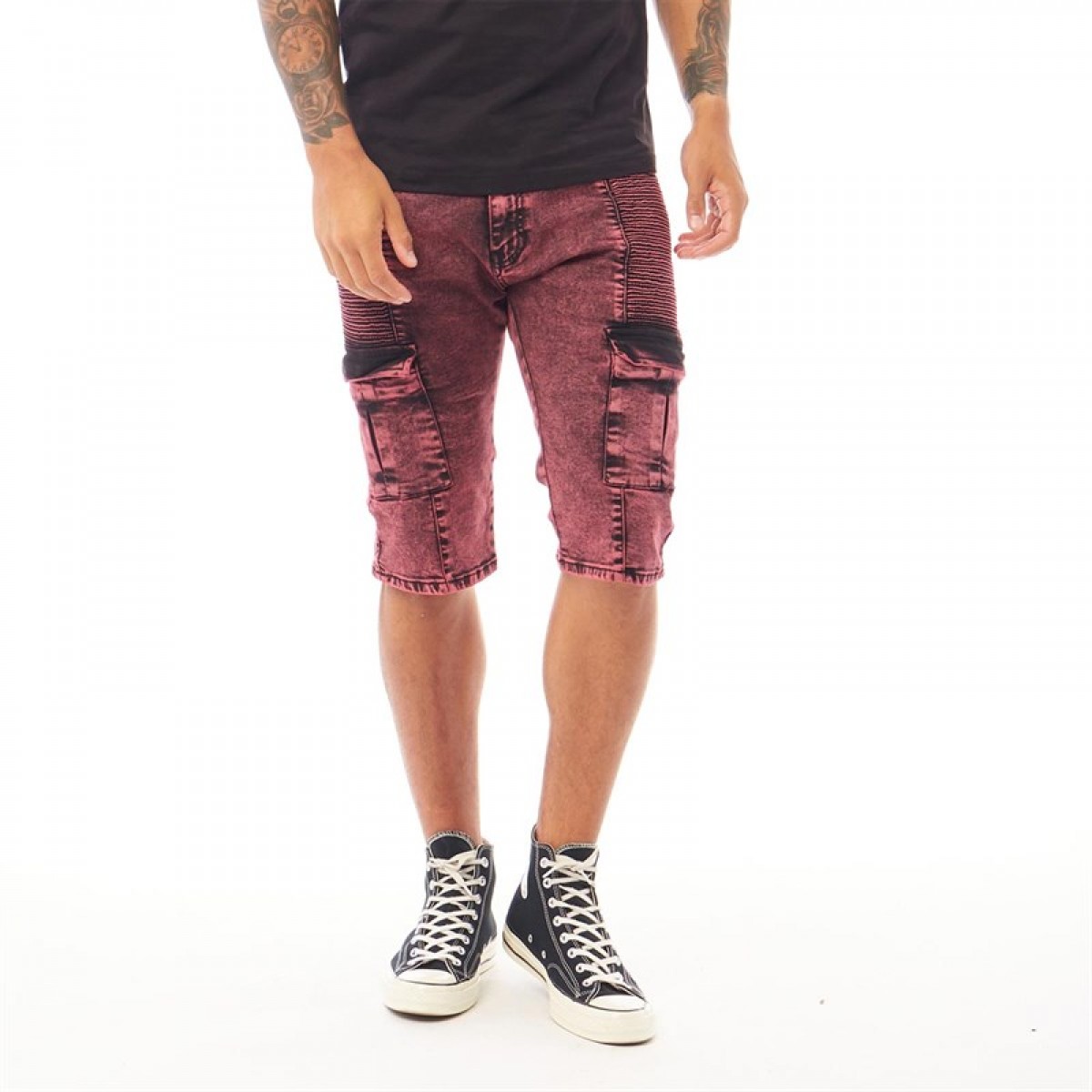 

Шорты 883 Police Porter Denim Short Black Black, XS (40)