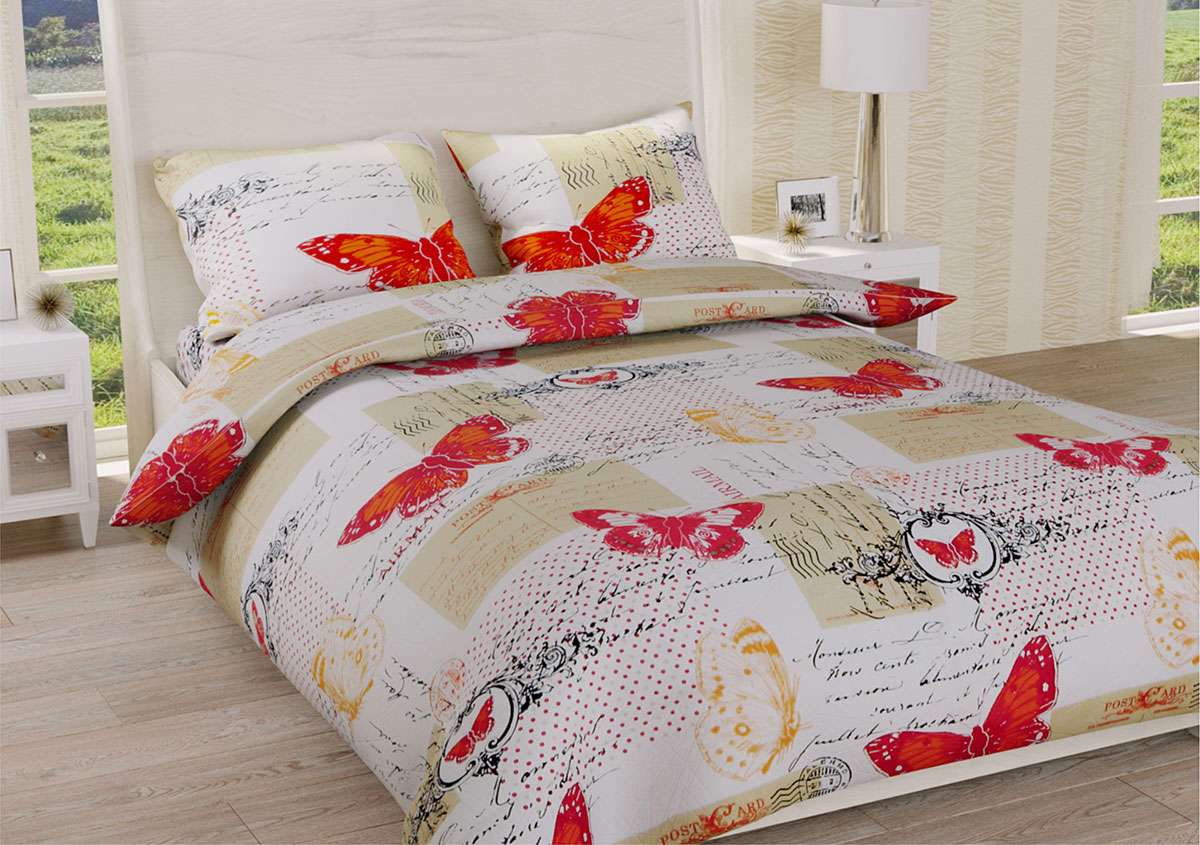 

Постельное белье Ранфорс Органик Р 429 Leleka-Textile полуторный цветной (1391/3175)