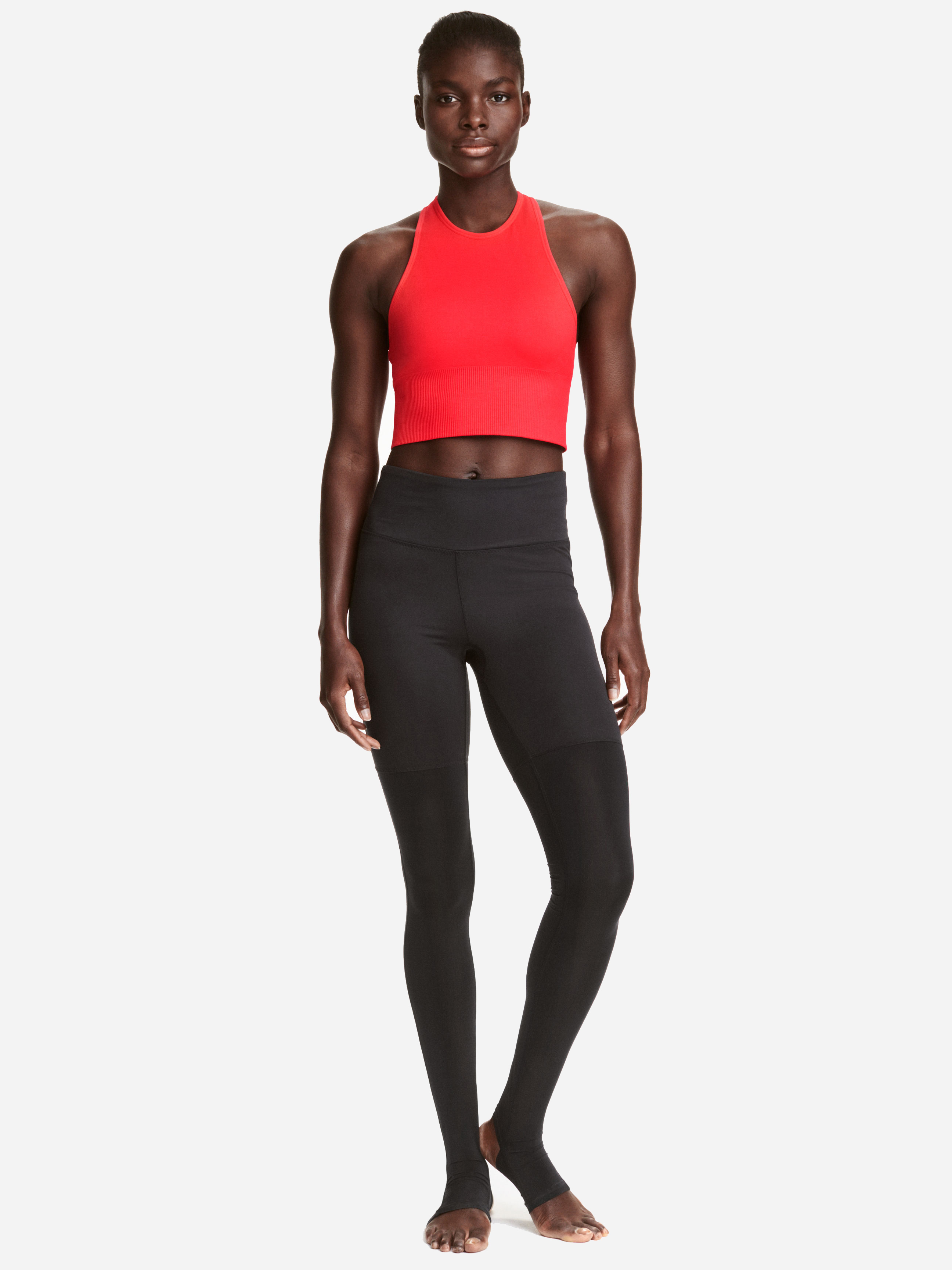 

Спортивные леггинсы H&M 3865844 L Черные