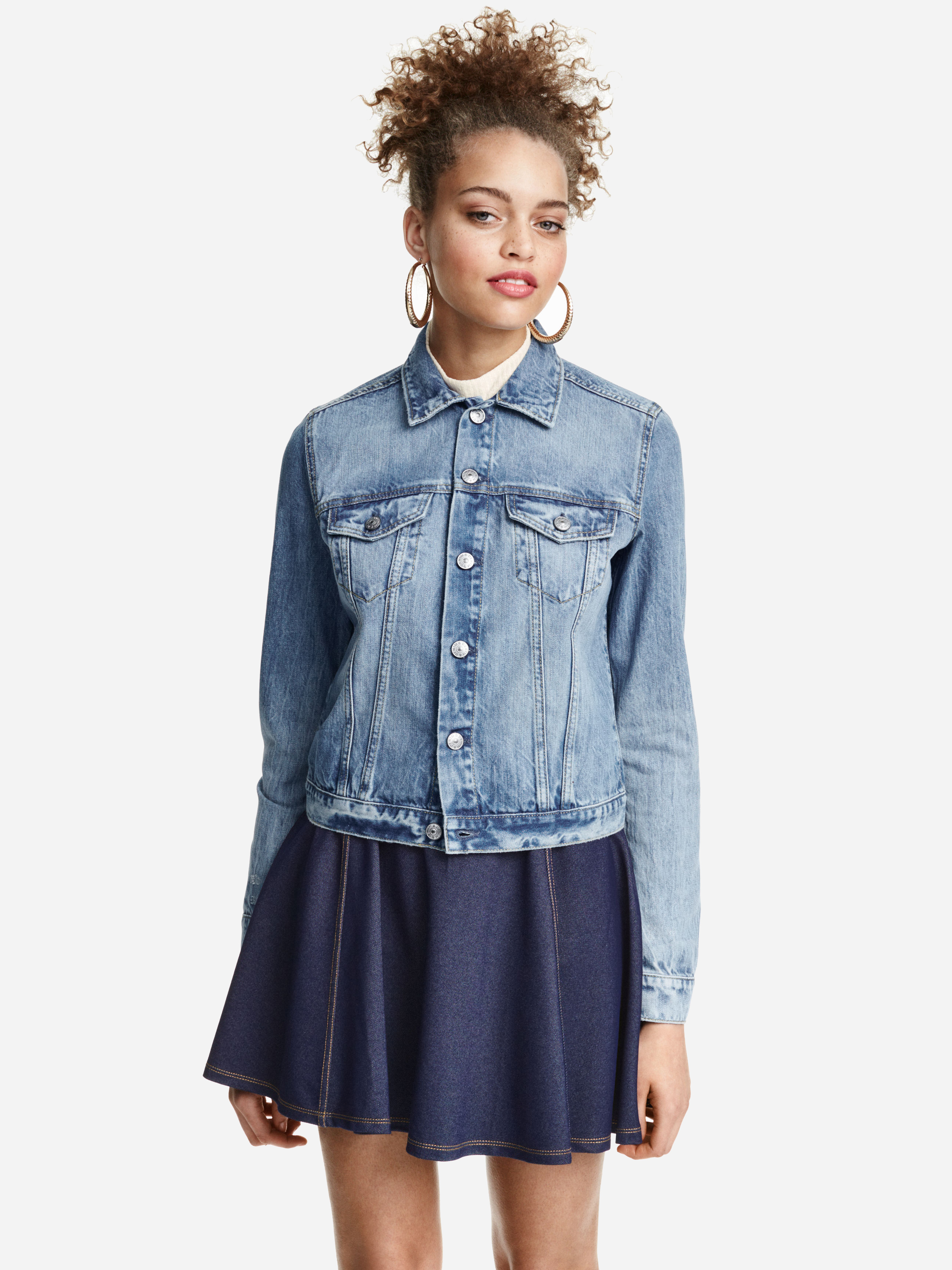 

Юбка H&M 3562893 XS Темно-синяя