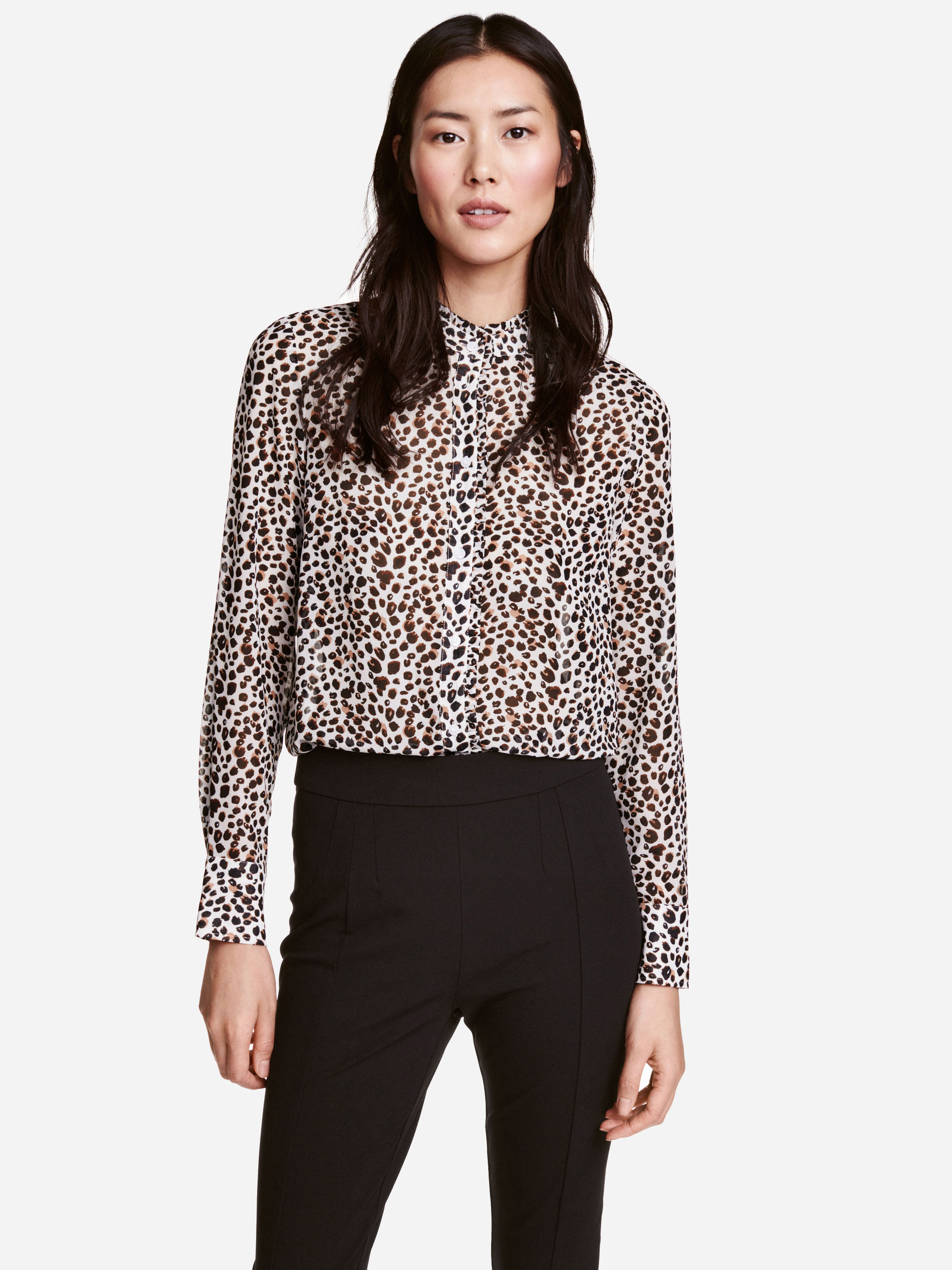 

Блузка H&M 4334484 32 Коричневая