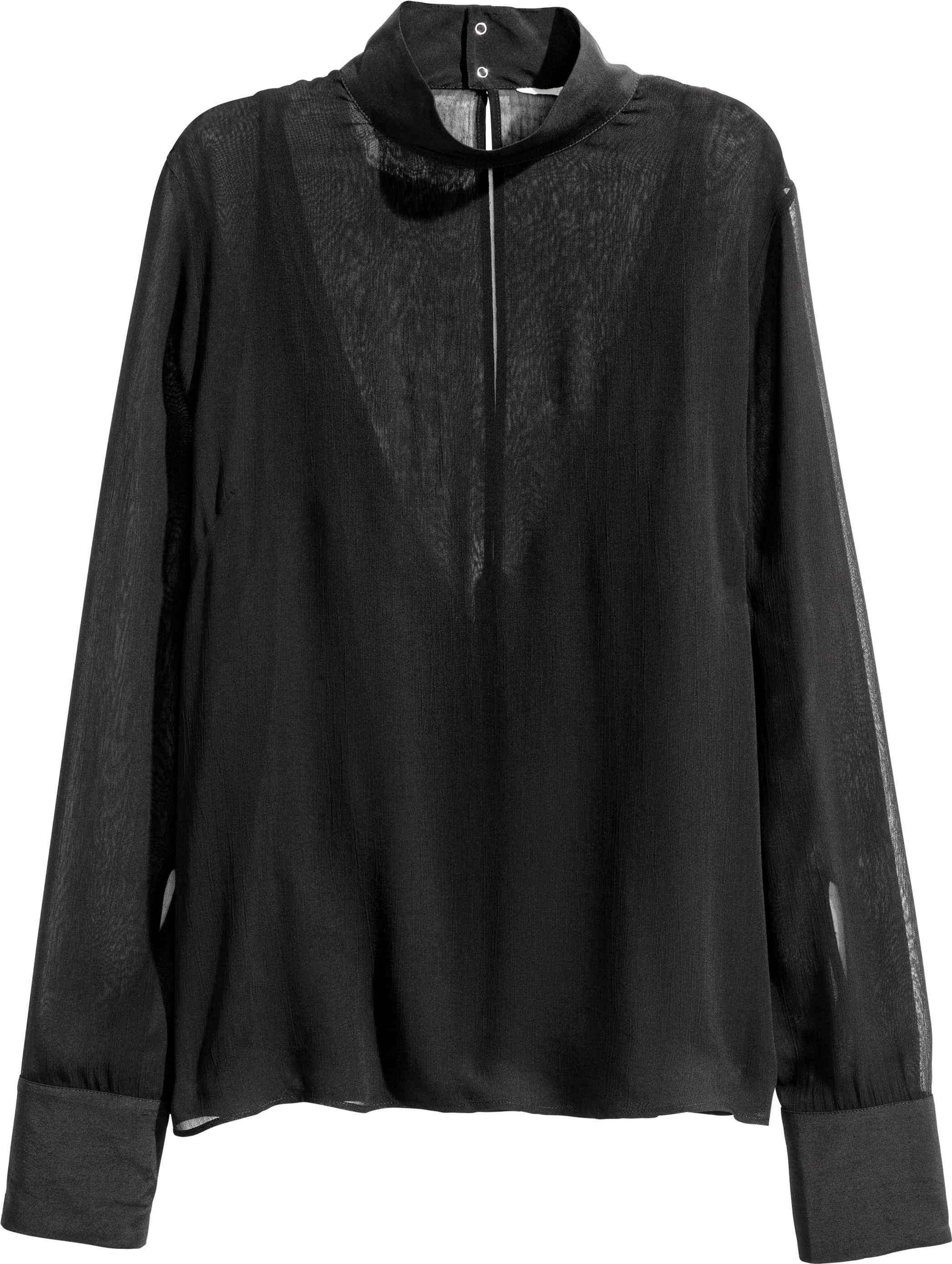 

Блузка H&M 4640874 38 Черная