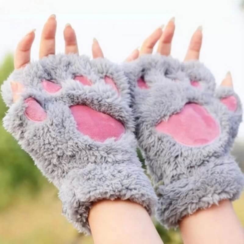 

Варежки/перчатки без пальцев BearWear  Серый, Варежки/перчатки без пальцев BearWear One Size Серый