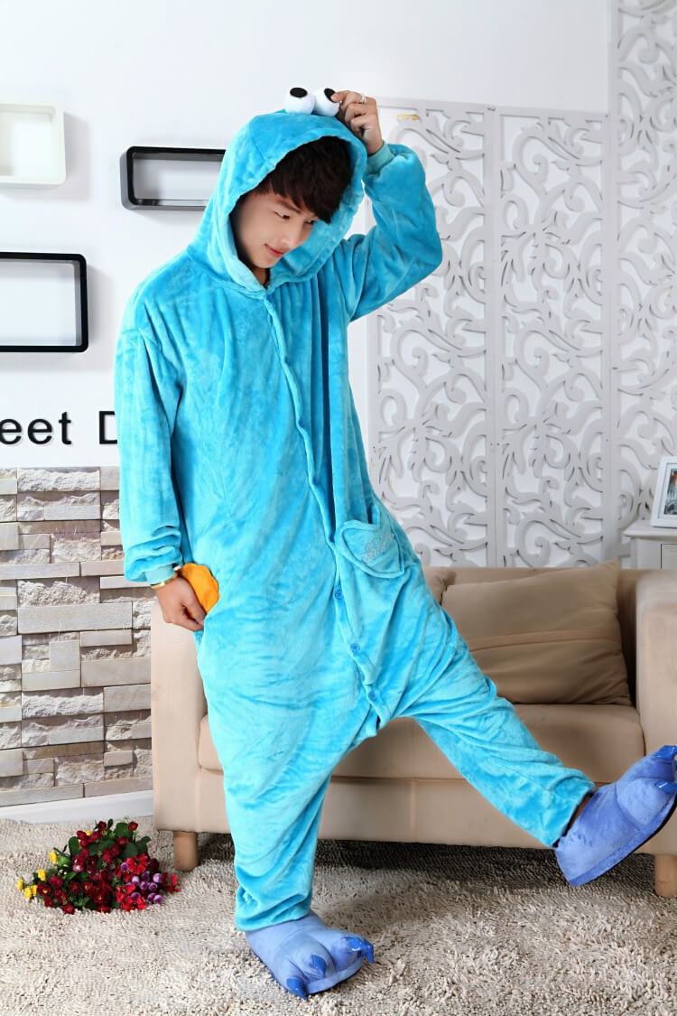

Пижама Кигуруми взрослая BearWear Монстр Куки S 145 - 155 см Голубой (K1W1-0051-S)