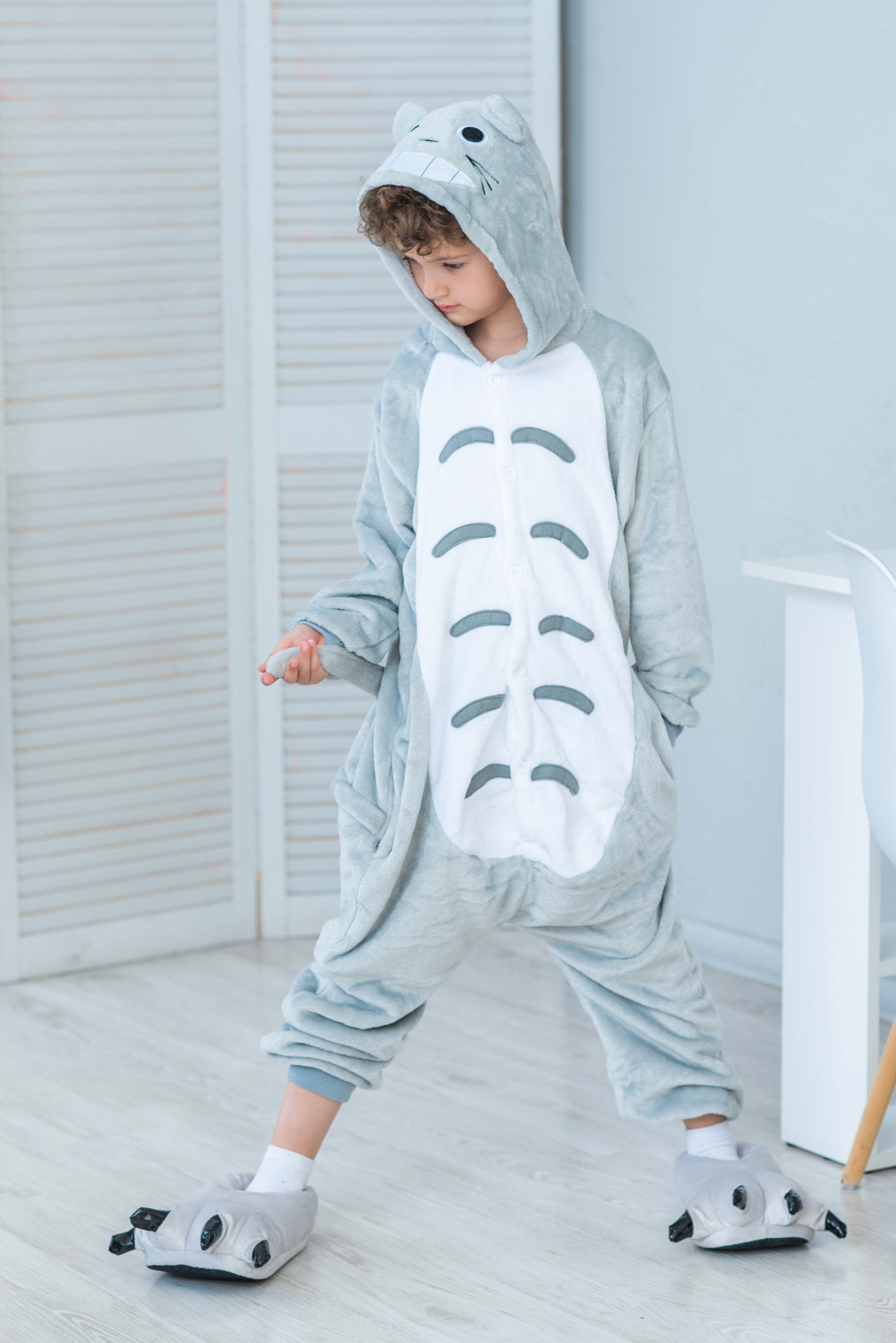 

Пижама Кигуруми детская BearWear Тоторо M 115 - 125 см Серый (K0W1-0052-M)