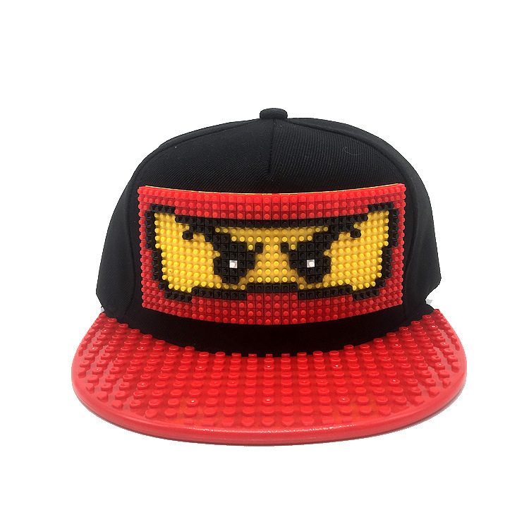 

Кепка-конструктор BricksCap Ниндзяго 56-60 Черно-красный (1000120-L/XL)