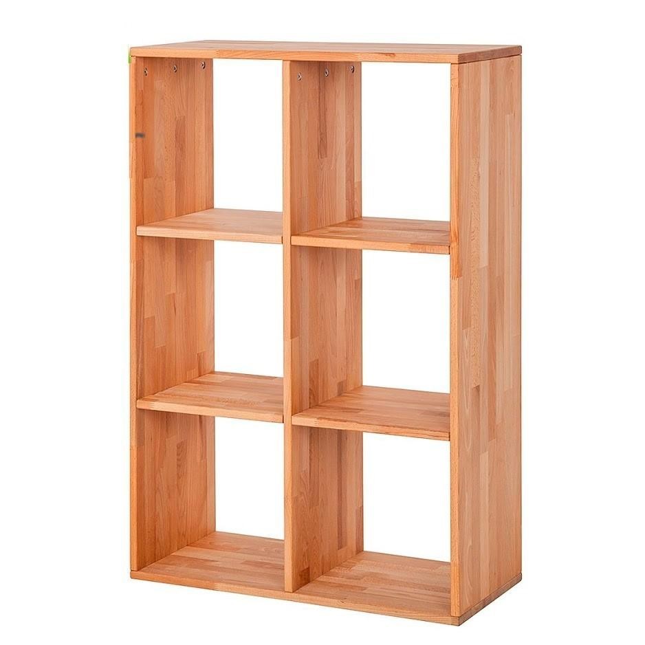 

Полиця книжкова Forbest 760х1130х350 (2х3) бук натур