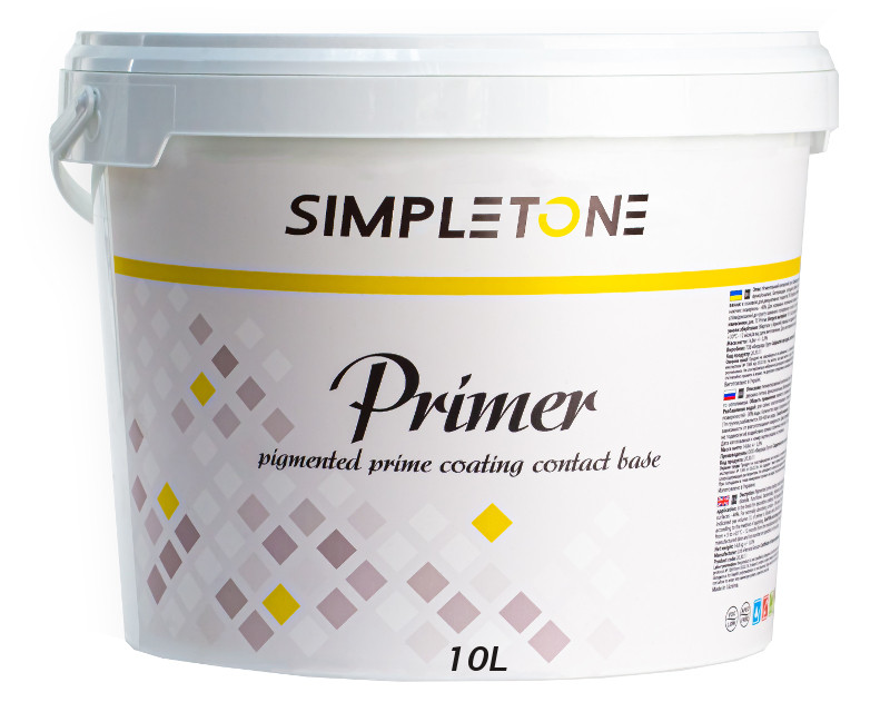 

Грунт акриловый SIMPLETONE PRIMER для декоративных штукатурок белая 10л