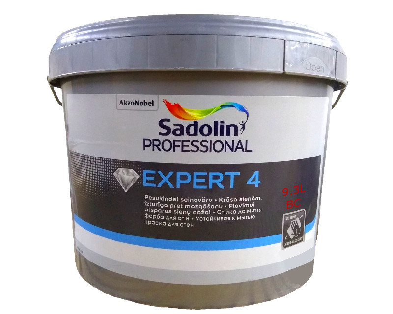 

Краска акрилатная SADOLIN EXPERT 4 интерьерная транспарентная (база ВC) 9,3л