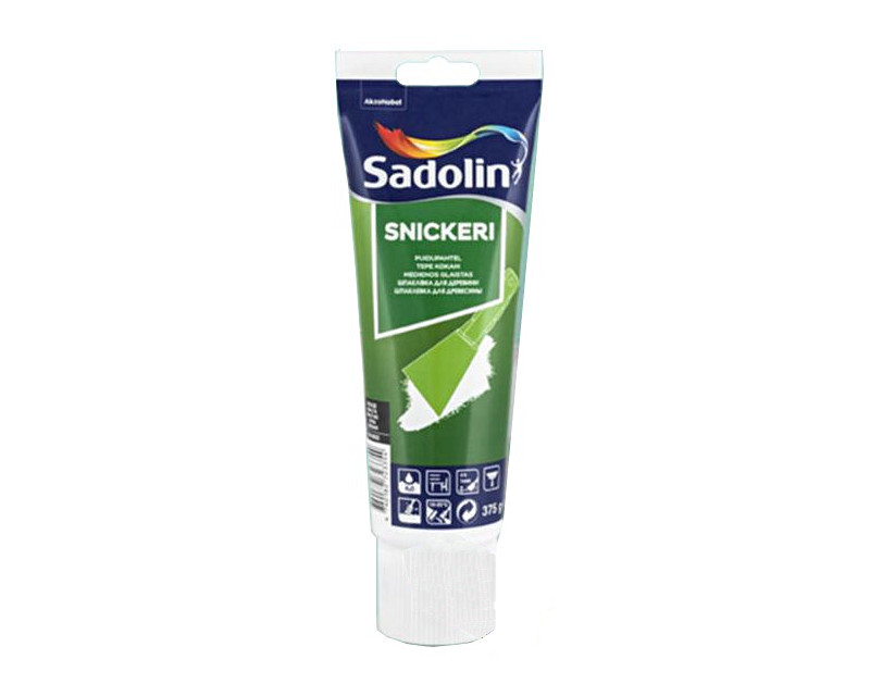 

Шпатлевка акриловая SADOLIN SNICKERI для древесины белая 375гр