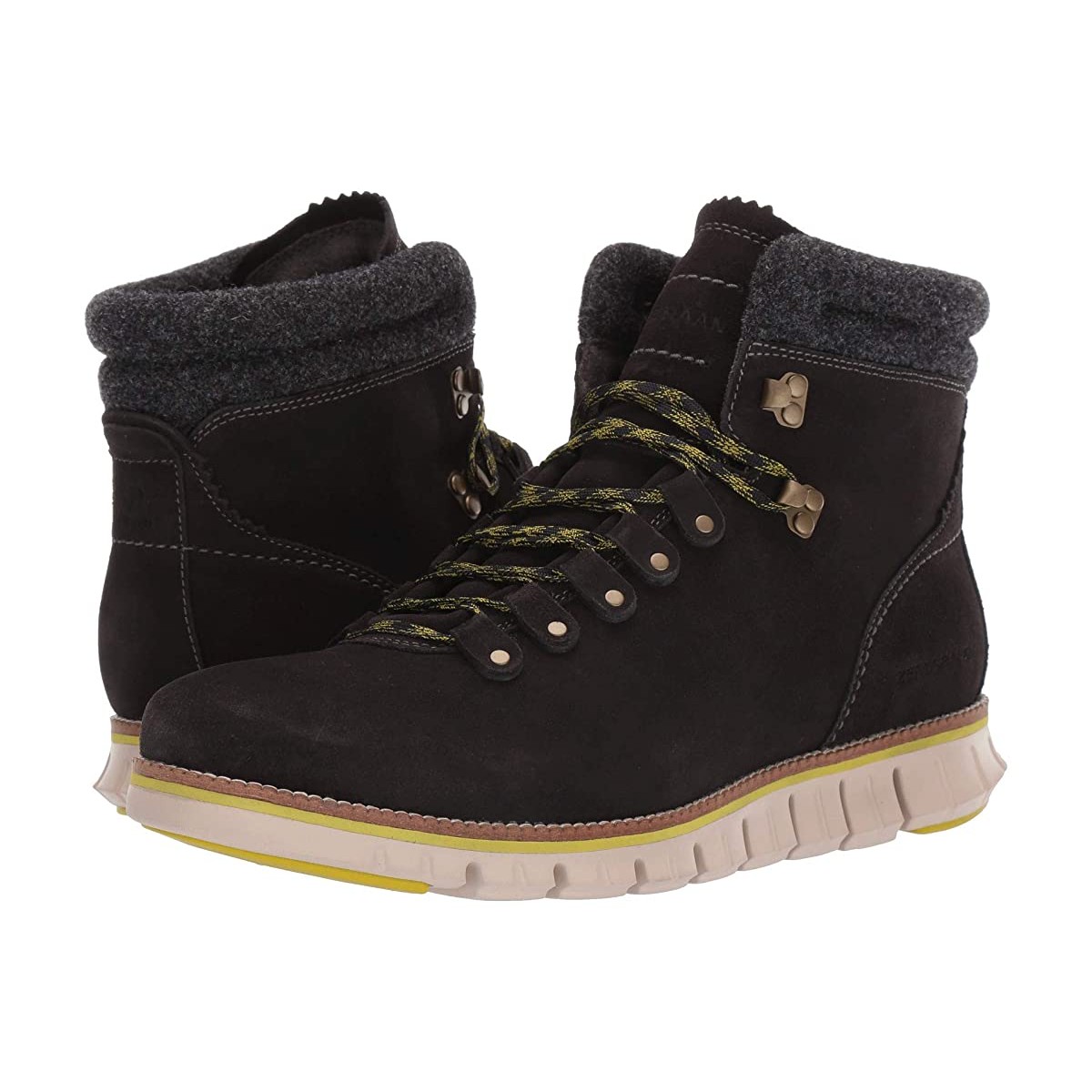 

Ботинки Cole Haan Zerogrand Hiker WP Waterproof Midnight Grey Suede/Wool/Brazilian Sand, 40 (250 мм)